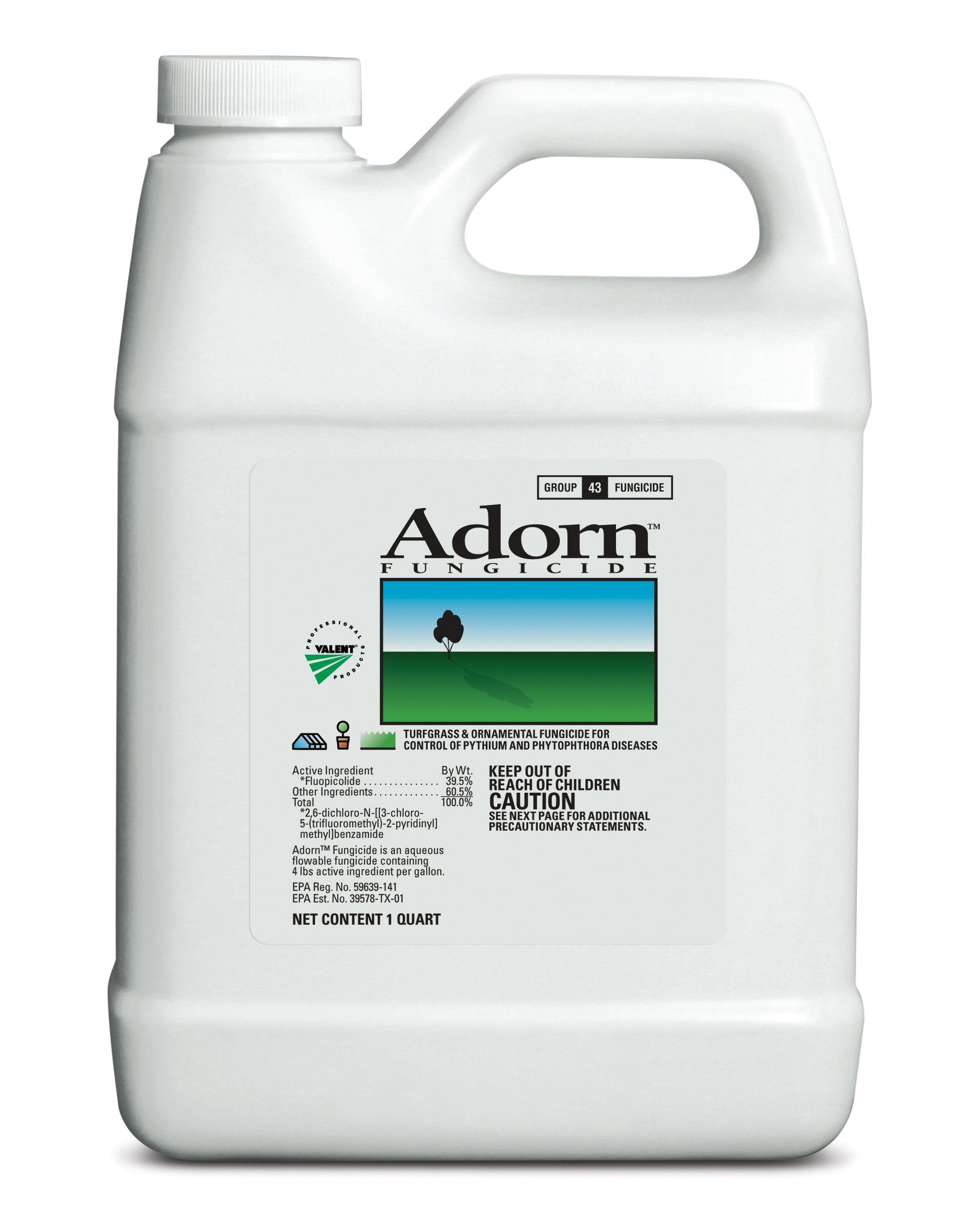 Adorn® 1 Quart Bottle - 12 per case - Fungicides